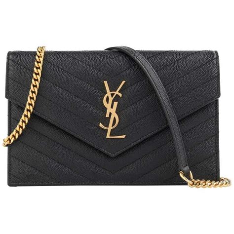 black ysl clutch with chain|yves saint laurent clutch sale.